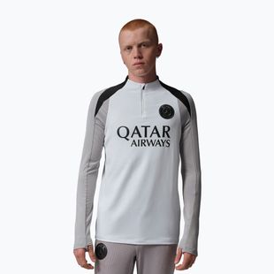 Vyriški futbolo marškinėliai su ilgomis rankovėmis Nike Paris Saint-Germain Strike Drill Top SE white/atmosphere grey/black/black