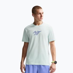 Vyriški bėgimo marškinėliai Nike AeroSwift Dri-Fit barely green/lapis