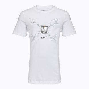 Vyriški futbolo marškinėliai Nike Graphic Poland white