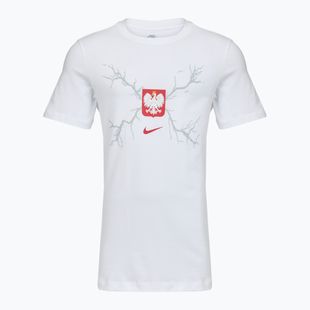 Vyriški futbolo marškinėliai Nike Graphic Poland white