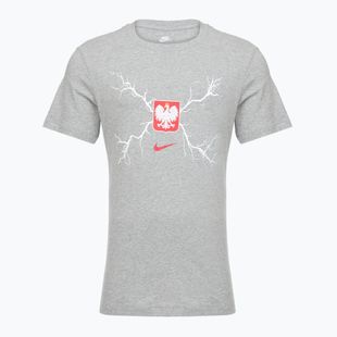 Vyriški futbolo marškinėliai Nike Graphic Poland dark grey heather