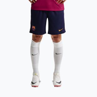 Vaikiški futbolo šortai Nike FC Barcelona Dri-Fit ADV Strike Elite blackened blue/noble red/mineral yellow