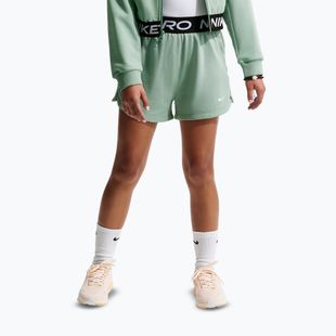 Vaikiški šortai Nike Pro Fleece Dri-Fit steam/steam/black/white