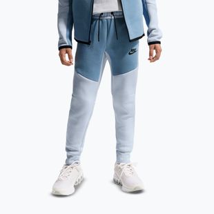 Vaikiškos kelnės Nike Sportswear Tech Fleece hydrogen blue/work blue/black/black