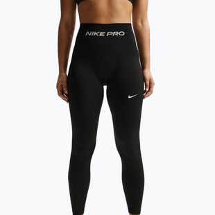 Moteriškos tamprės Nike Pro Seamless black/white