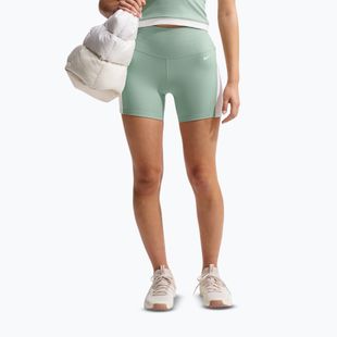 Moteriški šortai Nike One High Waisted Biker 5" steam/white/white