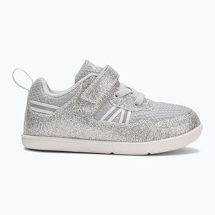 Vaikiški barefoot batai Xero Shoes Prio silver glitter