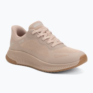 Moteriški batai SKECHERS Bobs Squad 4 Staple Look beige