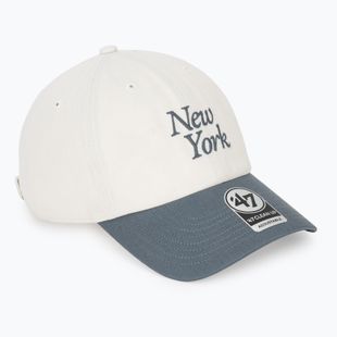 Kepuraitė su snapeliu 47 Brand MLB New York Yankees Foundation Script TT CLEAN UP sandstone