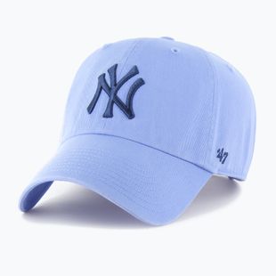 Kepuraitė su snapeliu 47 Brand MLB New York Yankees CLEAN UP flax blue