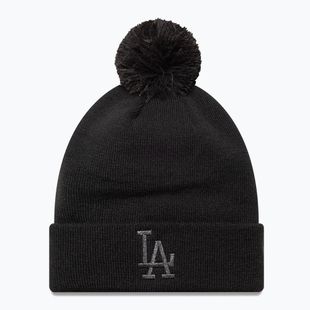 Moteriška žieminė kepurė New Era Metallic Bobble Los Angeles Dodger juoda