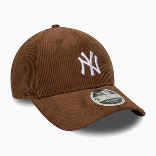 Kepurė su snapeliu New Era Cord 9Forty Mcrown New York Yankees tamsiai kaštoninė/tamsi rudens