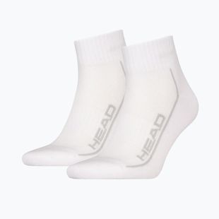 Kojinės HEAD Tennis 2P Performance Quarter 2 pairs white