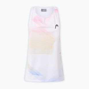 Moteriški teniso marškinėliai HEAD Agility Tank Top apricot/print vision