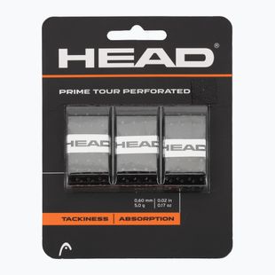 Teniso raketės apvijos HEAD Prime Tour Perforated 3 pcs. black