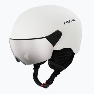 Vaikiškas slidinėjimo šalmas HEAD Yuki Visor Jr marshmallow/silver/red