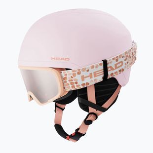 Vaikiškas slidinėjimo šalmas HEAD Yuki Set S2 Jr candy/red/peach