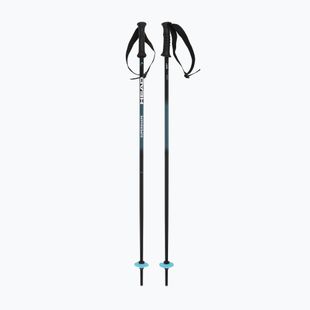 Vaikiškos slidžių lazdos HEAD Supershape Team Jr black/speedblue/white
