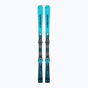Kalnų slidės + apkaustai HEAD WC Rebels e.GSR LYT-PR + PR 11 GW black/blue