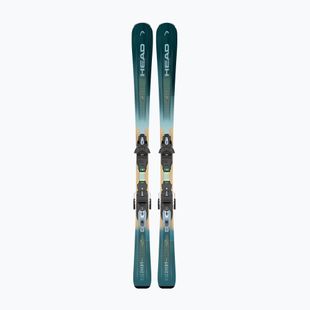Kalnų slidės + apkaustai HEAD Discovery 74 Pro AM BB-PR + Protector Evo PR 11 GW dark blue/yellow