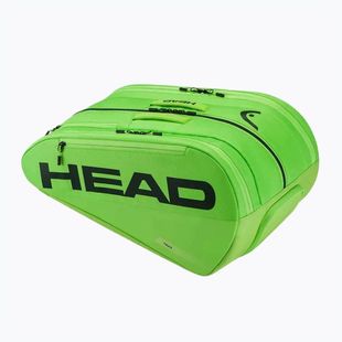 Krepšys padelio raketėms HEAD Tour Padel Bag L sharp green