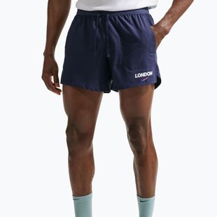 Vyriški bėgimo šortai Nike Stride Dri-Fit Brief Lined 5" midnight navy