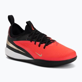 Vaikiški futbolo bateliai Nike Jr. Phantom 6 Low Academy Bright Crimson/Bright Crimson/Black