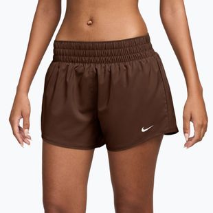 Moteriški šortai Nike One Dri-Fit 3" cacao wow/white