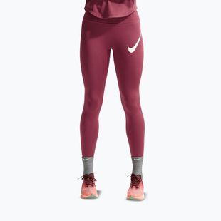 Moteriškos tamprės Nike Tempo Swoosh Run pink smoke/white