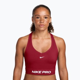 Treniruočių topas Nike Pro Seamless tough red/white