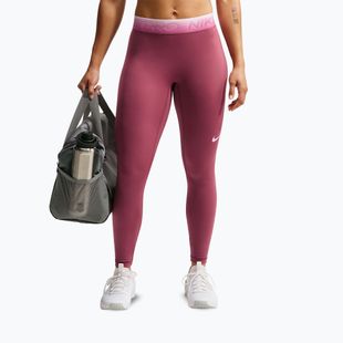 Moteriškos tamprės Nike Pro pink smoke/pink rise