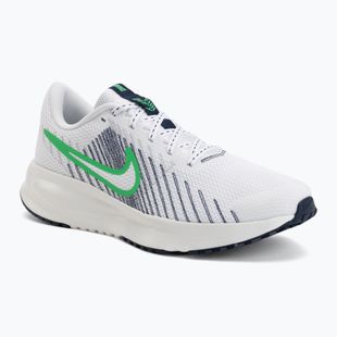 Vyriški bėgimo batai Nike Run Defy White/Midnight Navy/Green Spark