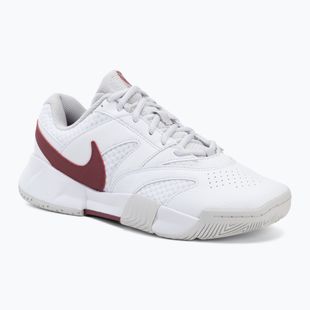 Moteriški teniso bateliai Nike Court Lite 4 White/Vast Grey/Pink Smoke