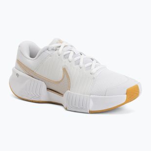 Moteriški teniso bateliai Nike GP Challenge Pro white/summit white/linen/light orewood brown