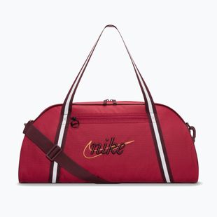 Moteriškas treniruočių krepšys Nike Gym Club Retro 24 l tough red/mystic dates/mystic dates