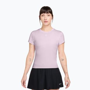 Moteriški teniso marškinėliai Nike Court Dri-Fit Advantage bleached lilac/white