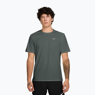 Vyriški bėgimo marškinėliai Nike Miler Dri-Fit UV camo green