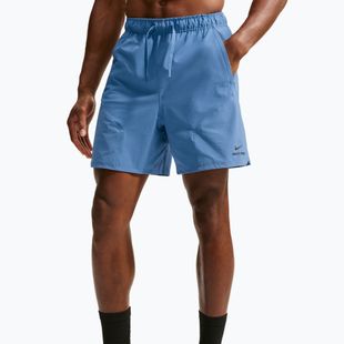 Vyriški treniruočių šortai Nike Pro Training indigo storm/indigo storm/black