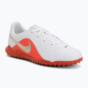 Vaikiški futbolo bateliai Nike Jr. Tiempo Maestro Club White/Bright Crimson/Blur