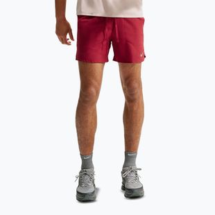 Vyriški šortai Nike Stride Dri-Fit Brief-Lined 5" tamsiai raudoni