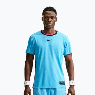 Polo marškinėliai Nike Court Slam Aero-Fit Baltic Blue/Black