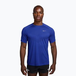 Vyriški bėgimo marškinėliai Nike Stride hyper royal