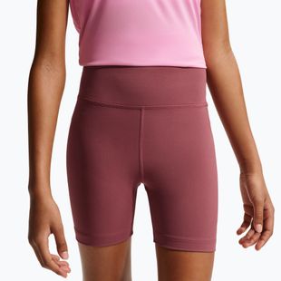 Vaikiški šortai Nike One pink smoke/white