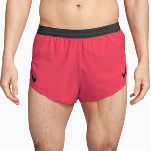 Vyriški bėgimo šortai Nike AeroSwift fusion red/black