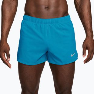 Vyriški bėgimo šortai Nike Fast light current blue/black