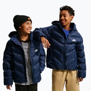 Šilta striukė vaikams Nike Sportswear "All Day Play" midnight navy/white