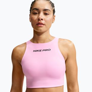 Sportinė liemenėlė Nike Pro Sculpt pink rise/black