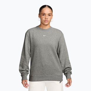 Moteriškas džemperis Nike Studio Fleece Lightweight dark grey heather/sail