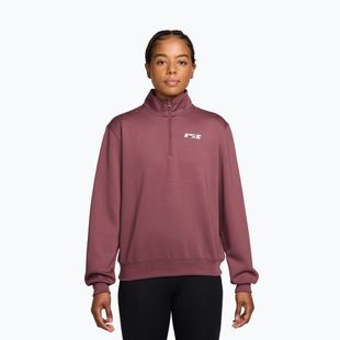 Moteriškas treniruočių džemperis Nike Studio Fleece Sport pink smoke/mystic dates/white