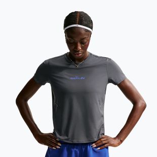 Moteriški bėgimo marškinėliai Nike Swift Dri-FIT anthracite